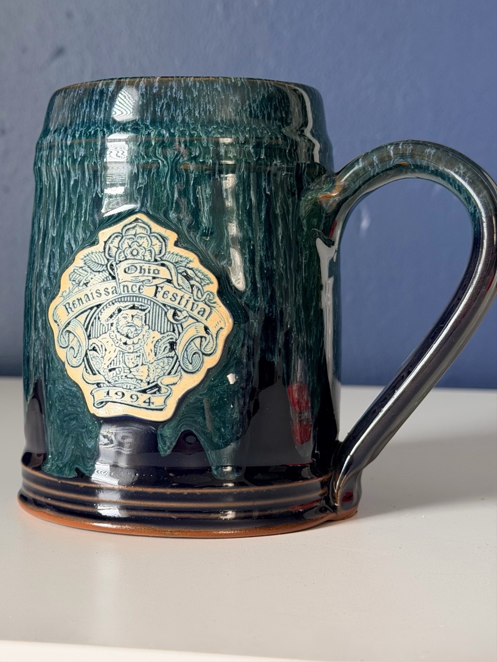 Deneen Pottery Ohio Renaissance Festival mug